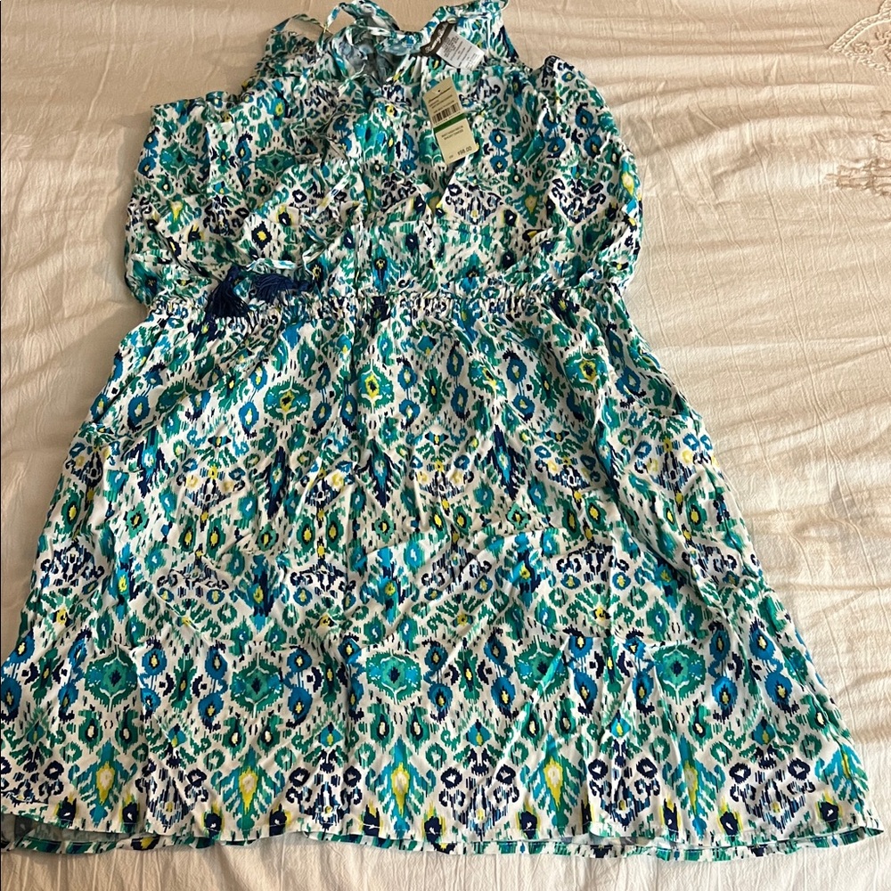 Tommy Bahama Multicolor Ikat Dress